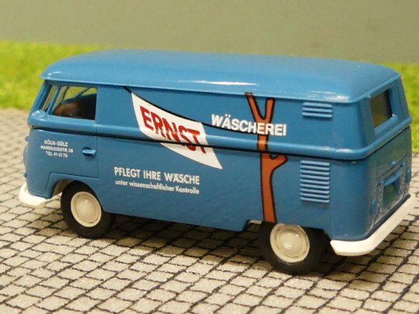 1/87 Brekina # 1436 VW T1 b Kasten Ernst Wäscherei Köln-Sülz Sondermodell Reinhardt