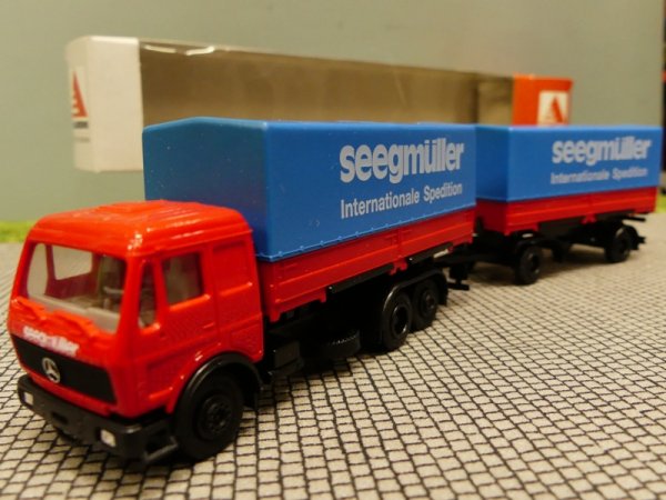 1/87 Herpa MB NG Seegmüller Wechselpritschen HZ #608