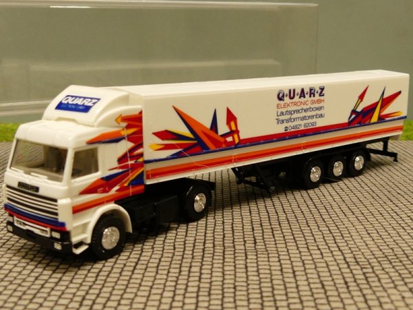 1/87 Herpa Albedo Scania 143 Quarz Planen Sattelzug