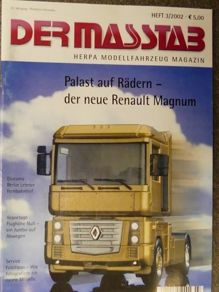Herpa Der Masstab 2002/3