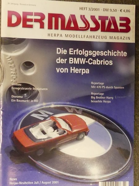 Herpa Der Masstab 2001/3