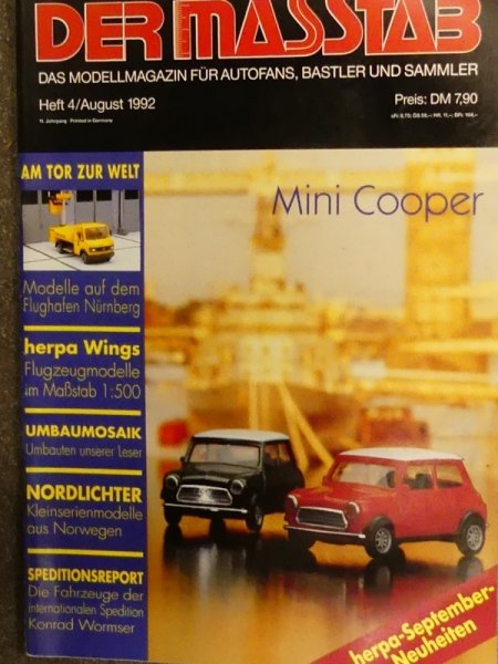 Herpa Der Masstab 1992/4 August