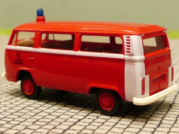 1/87 Brekina VW T2 Feuerwehr Saarbrücken Bus Reinhardt