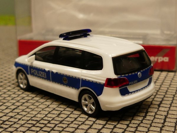 1/87 Herpa VW Sharan Bundespolizei 094283