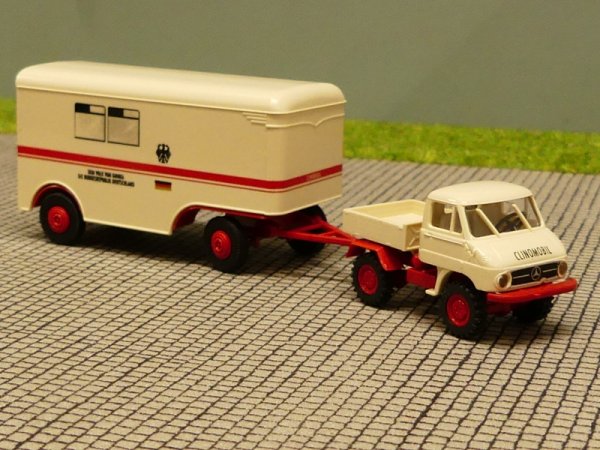 1/87 Brekina Unimog 411 MB Clinomobil 39109