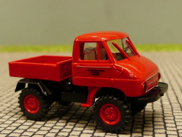 1/87 Brekina Unimog 411 Union Transport PritscheSondermodell Reinhardt