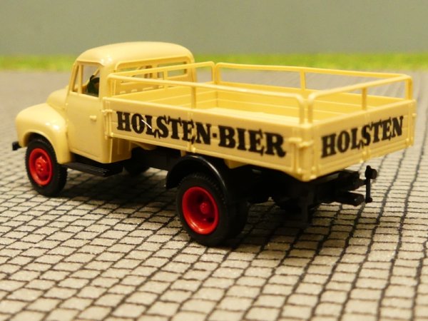 1/87 Brekina Borgward 1500 Holsten Bier Bierpritsche Sondermodell Reinhardt