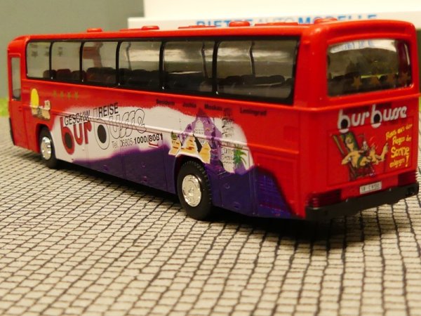 1/87 Rietze MB O 303 RHD Bur Busse Pyramiden Sondermodell Reinhardt