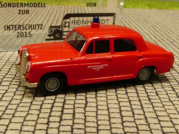 1/87 Brekina MB 180 ELW Einsatzleitwagen Fw Hannover Interschutz 2015