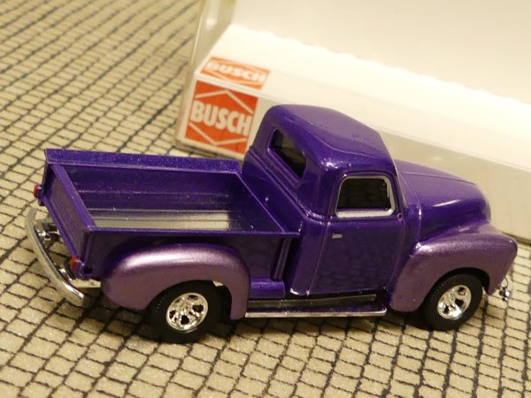 1/87 Busch Chevrolet Pick-Up lila metallic 48233