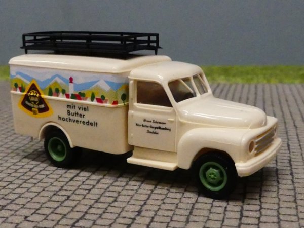 1/87 Brekina Hanomag L 28 Adler Käsecreme Koffer 37118