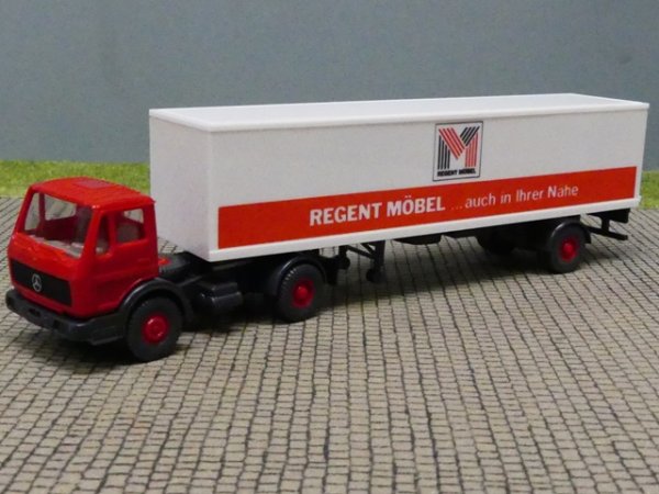 1/87 Wiking MB NG Regent Möbel Koffer-Sattelzug 547 3A