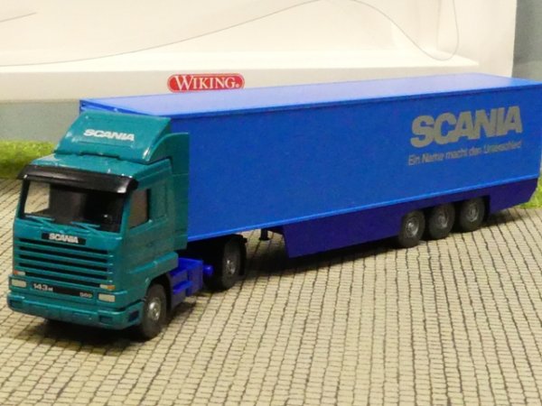 1/87 Wiking Scania Kühlkoffer-Sattelzug Scania 528 01