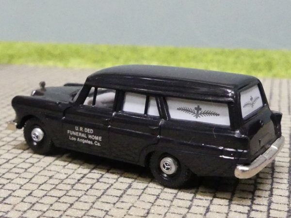 1/87 Brekina MB 190 Kombi Bestattungswagen Funeral Home LA