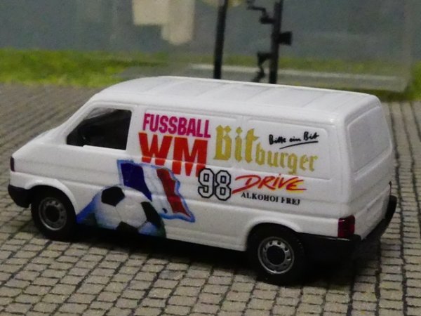 1/87 Herpa Albedo VW T4 Bitburger Drive Fussball WM 98 298015