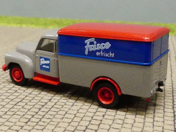 1/87 Brekina Hanomag L 28 Frisco erfrischt SONDERPREIS Koffer 37099