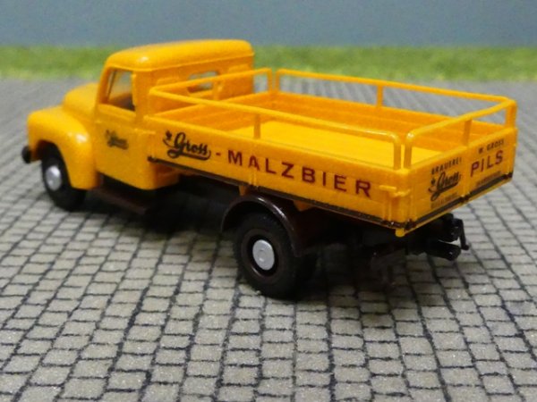 1/87 Brekina Hanomag L 28 Gross Malzbier Sondermodell Reinhardt