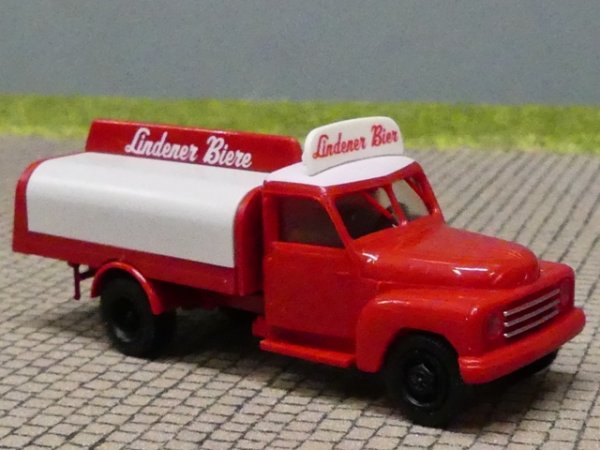 1/87 Brekina Hanomag L 28 Lindener Bier Getränkeaufbau 37128