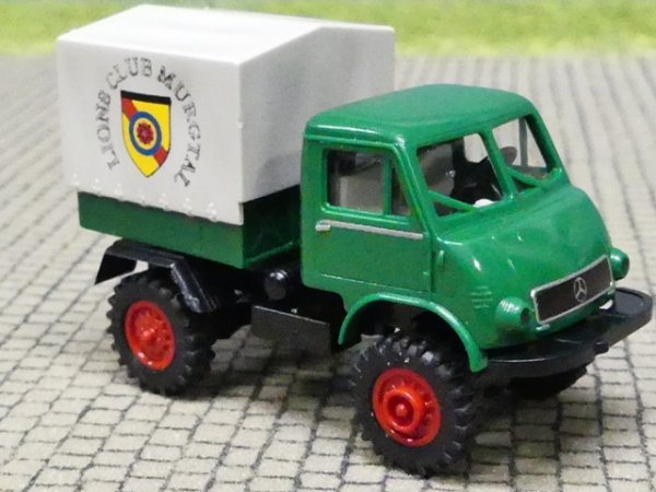 1/87 Brekina Unimog 402 Lions Club Murgtal 93980