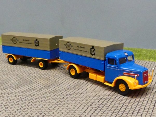 1/87 Brekina MAN F8 FDE 40 Jahre Sondermodell