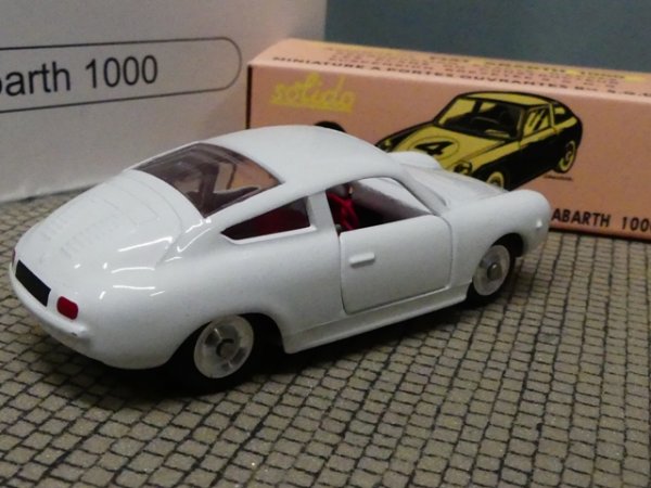 1/43 Solido Fiat Abarth 1000 weiß