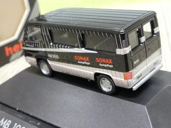 1/87 Herpa MB 100D Boss Sonax 180535