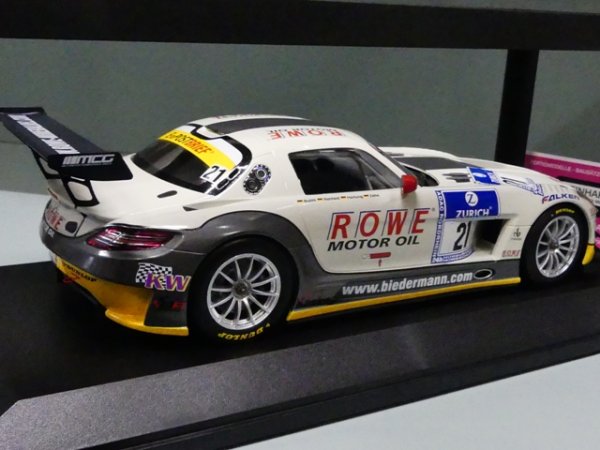 1/18 Minichamps MB SLS AMG GT3 Rowe Racing ADAC 24h Nürburgring 2013 #21 151 123121