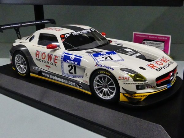 1/18 Minichamps MB SLS AMG GT3 Rowe Racing ADAC 24h Nürburgring 2013 #21 151 123121