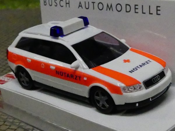 1/87 Busch Audi A4 Avant Notarzt 49253