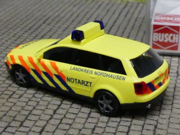 1/87 Busch Audi A4 Avant Nordhausen Notarzt