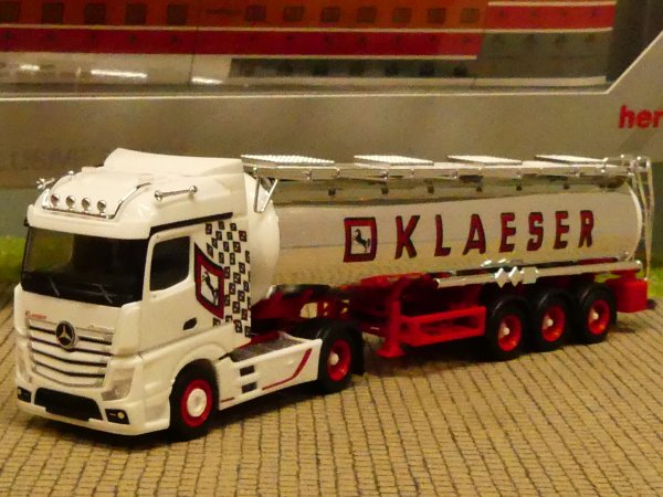 1/87 Herpa MB Actros StSp Klaeser Chemie-Ta-SZ 942935