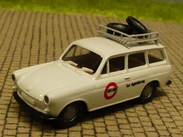 1/87 Brekina VW 1500 Variant Gute Fahrt Test Begleitfahrzeug 26524