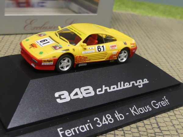 1/87 Herpa Ferrari 348 tb challenge #61 Klaus Greif 181303