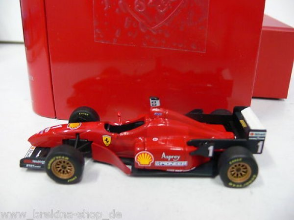 1/43 Hot Wheels Ferrari F310 M.Schumacher Barcelona GP 1996 Winner SF10/96