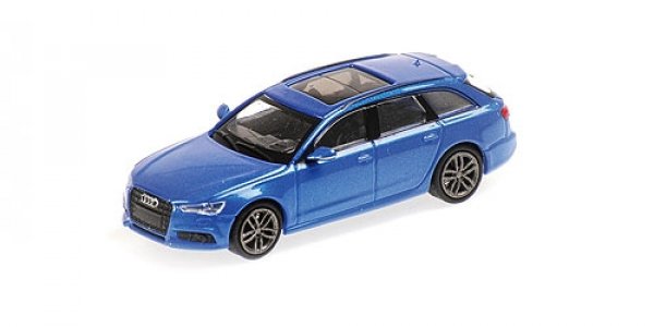 1/87 Minichamps Audi A6 Avant 2018 blaumetallic 870018112