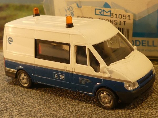 1/87 Rietze Ford Transit Electrabel Belgien 31051