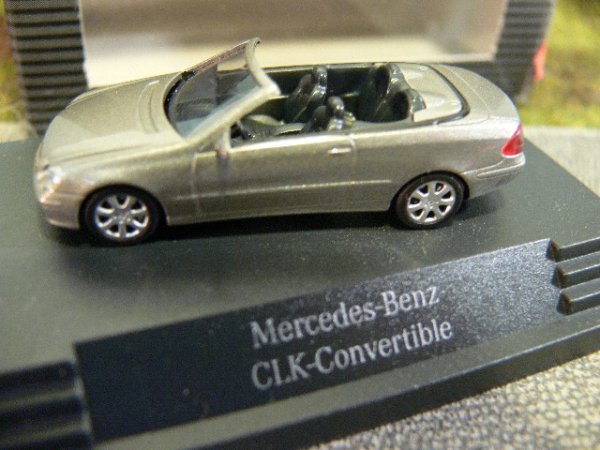 1/87 Busch MB CLK Convertible Cabrio silberbronzemetallic 1348