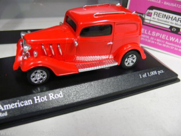 1/43 Minichamps American Hot Rod rot Sonderpreis