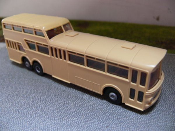 1/87 Brekina MB O 317 1 1/2 Decker beige 61012