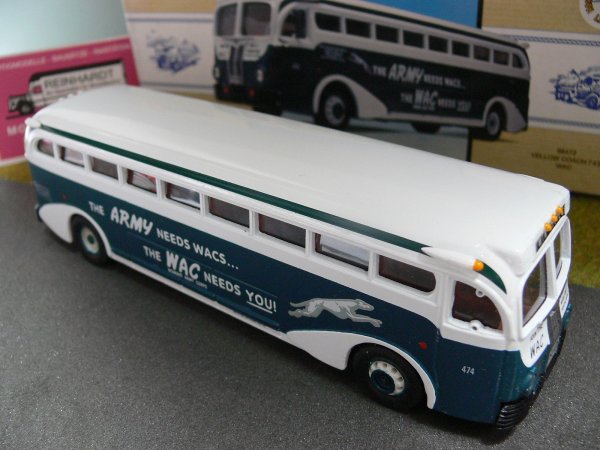 1/50 Corgi Yello Coach 743 WAC The Army Bus USA 98472