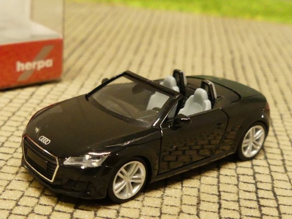 1/87 Herpa Audi TT Roadster brillantschwarz 028400