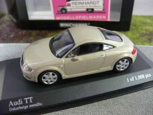 1/43 Minichamps Audi TT Coupe beige metallic