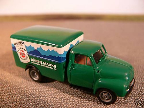 1/87 Brekina Opel Blitz Bärenmarke Sondermodell Reinhardt