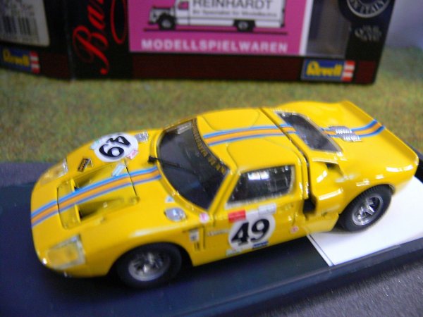 1/43 Bang 47009 Revell Ford GT 40 Sportitalia Team #49