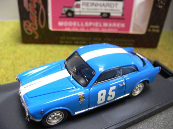 1/43 Bang 7204 Alfa Romeo Giulietta Sprint Veloce Tour de Corse 59 #85 Oreiller