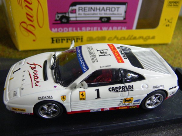 1/43 Bang 9301 Ferrari 348 Challenge 93 Paolo Cutrera #1 Crepaldi