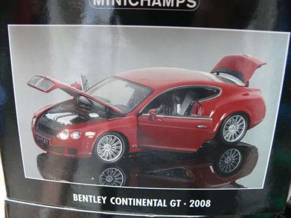 1/18 Minichamps Bentley Continental GT 2008 rot 100139620