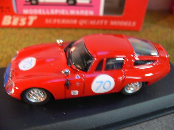 1/43 Best 9062 Alfa Romeo TZ1 Targa Florio 65 #70