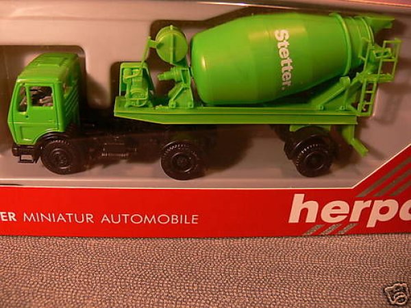 1/87 Herpa MB S Betonmischer Stetter 806037