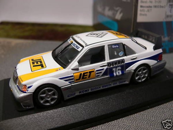 1/43 Minichamps MB 190 E Evo 2 MS-Jet Biela 3120